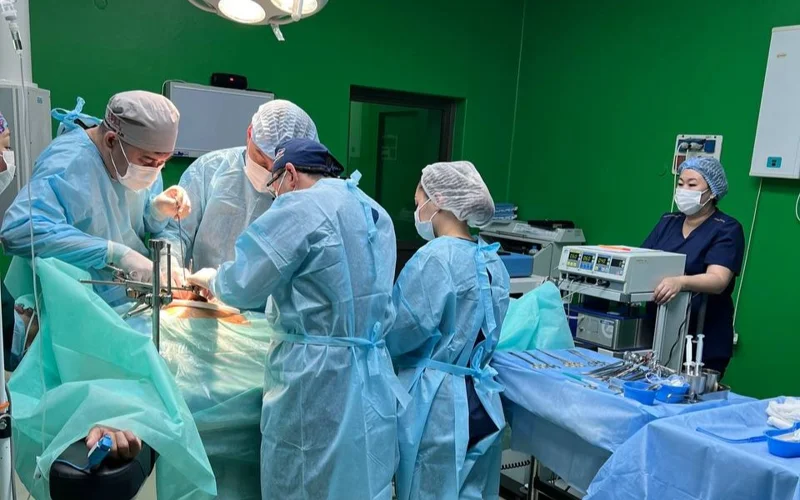 Қызылордалық дәрігерлер пациенттен сирек кездесетін түзілім алды