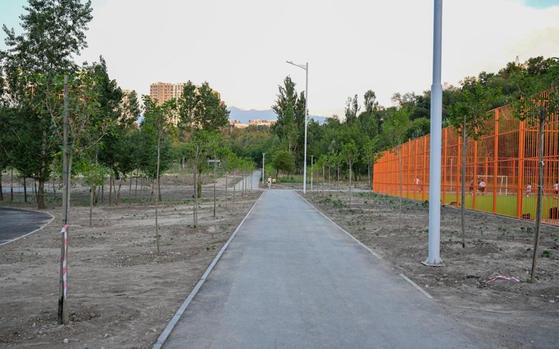 Saıran kóliniń jaǵalaýyna skeıtpark salynady Saıran kóliniń jaǵalaýyna skeıtpark salynady