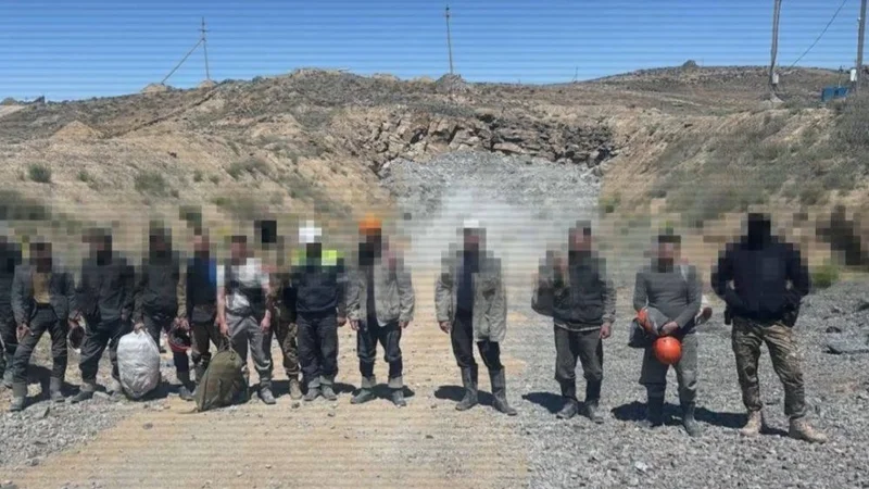 Незаконных добытчиков золота задержали в четырех регионах Казахстана