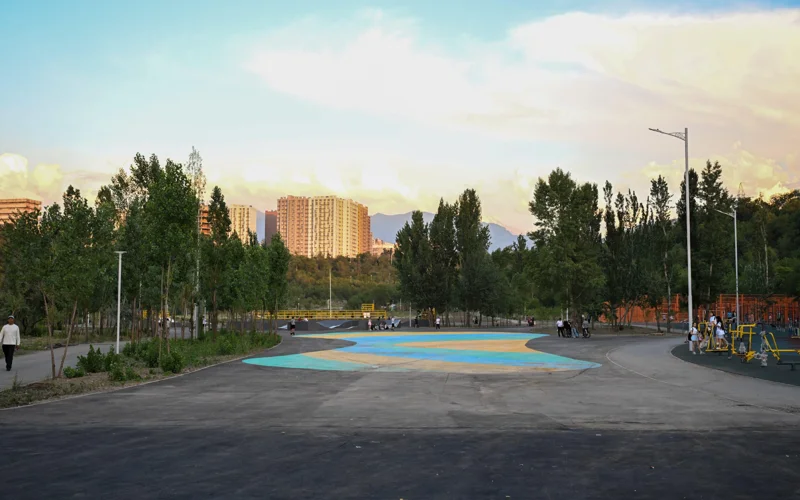 Saıran kóliniń jaǵalaýyna skeıtpark salynady