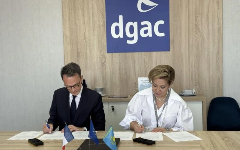 Kazakh, French aviation authorities enter into cooperation agreement