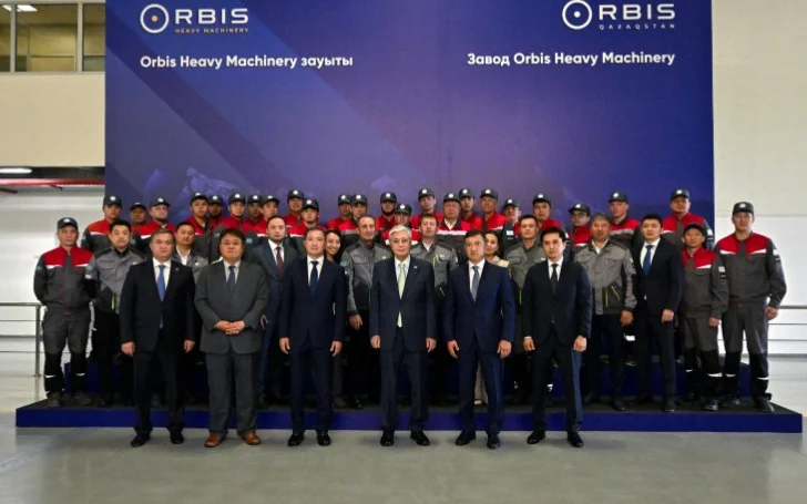 Президент Orbis Heavy Machinery арнайы және коммерциялық техника зауытына барды