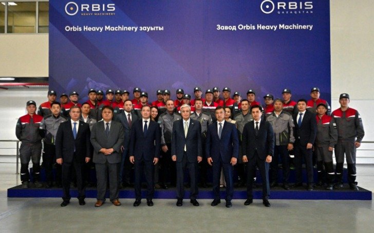 Президент Orbis Heavy Machinery арнайы және коммерциялық техника зауытына барды Президент Orbis Heavy Machinery арнайы және коммерциялық техника зауытына барды