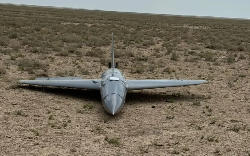 В Мангистау нашли неизвестный летательный аппарат, похожий на дрон