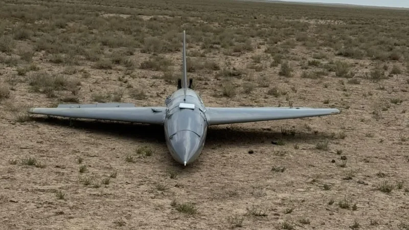 Маңғыстауда Қарақия ауданында дронға ұқсас зат табылды