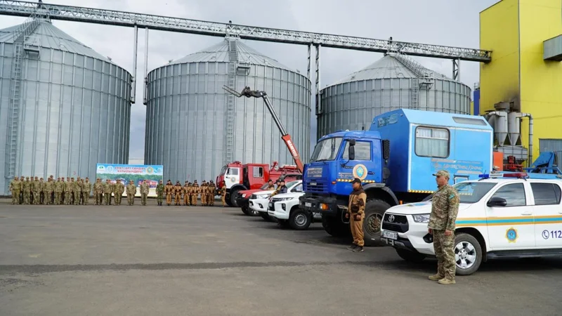 Новый пожарный пост открылся в Акмолинской области