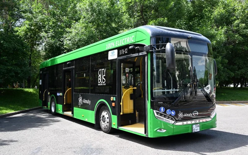 Новые электроавтобусы запустят в Алматы