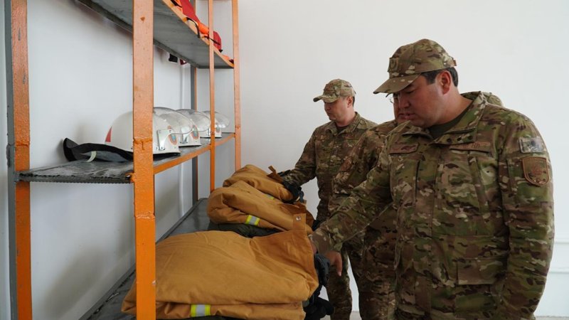 Новый пожарный пост открылся в Акмолинской области Новый пожарный пост открылся в Акмолинской области