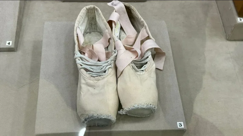 First Kazakh ballerina’s pointe shoes kept at Aktobe museum