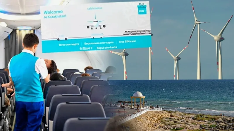 Қозоғистон жаҳон ОАВларида: бепул SIM-карталар, денгизни ўрганиш ва Эрондан эвакуация қилиш