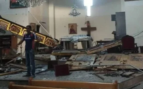  Двадцать человек погибли в результате взрыва в церкви в Дамаске