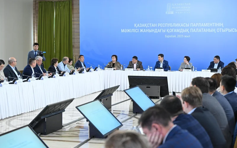 Общественная палата при Мажилисе на выездном заседании в Акмолинской области