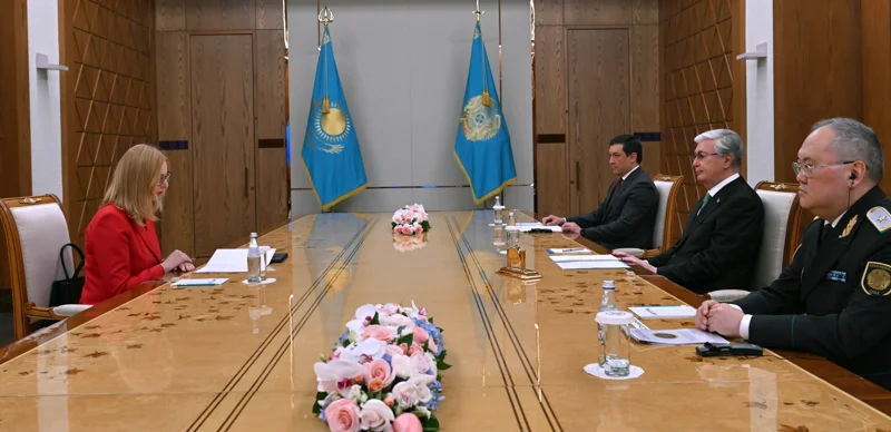 Head of State meets with Egmont Group Chair