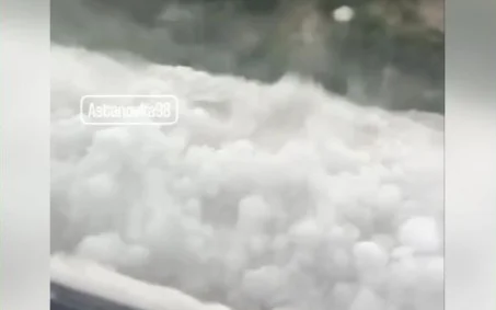 Град выпал в Акмолинской области