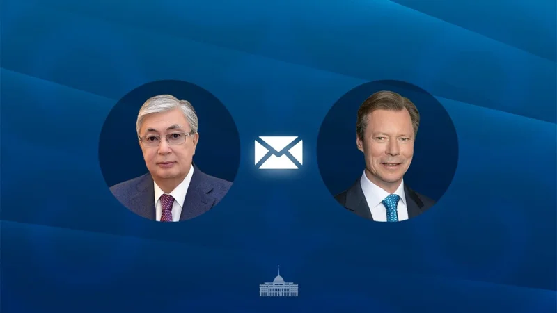 Memleket basshysy Lıýksembýrgtiń Uly Gertsogin quttyqtady