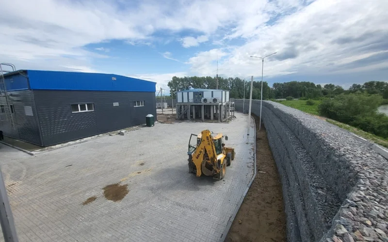 Реконструкция насосной станции в Петропавловске 