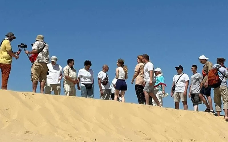 Мәскеуден шыққан туристік-танымдық экспедиция Қызылордаға келді