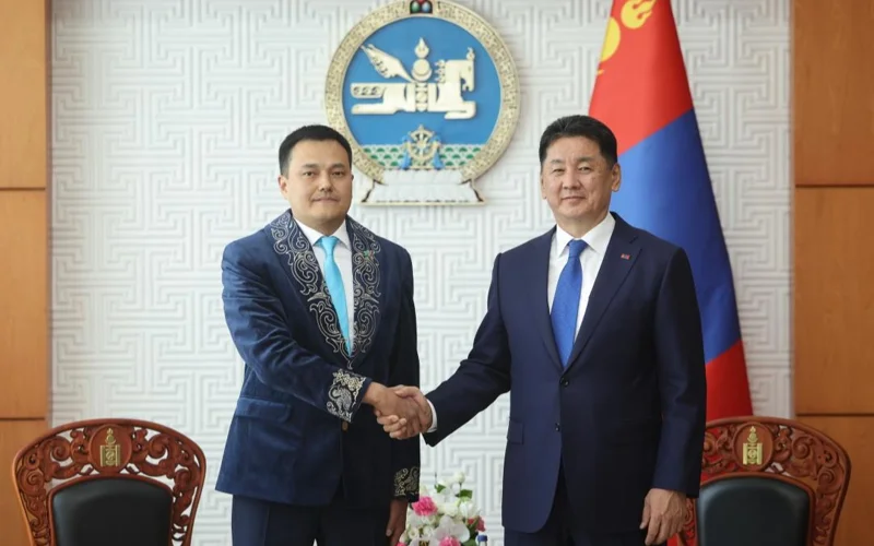 Kazakh ambassador presents credentials to Mongolian President, reaffirms commitment to strengthen cooperation