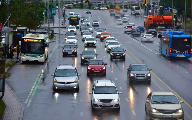 Rains and hail to batter Kazakhstan on Monday 