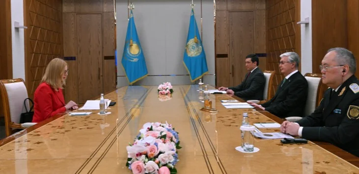 Президент Казахстана принял Председателя Группы подразделений финансовых разведок «Эгмонт»