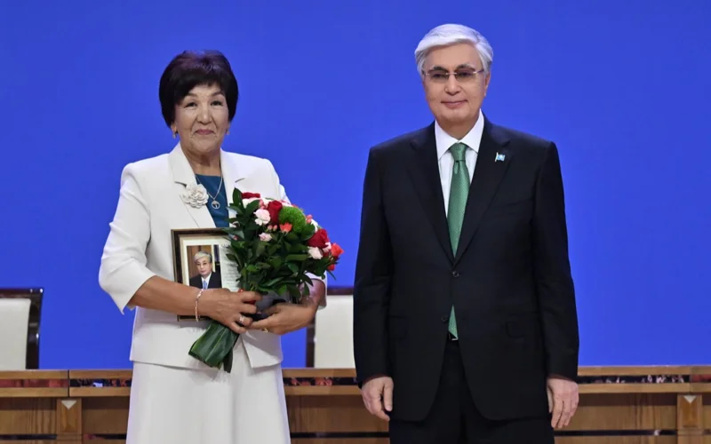 Объявлена Благодарность Ляззат Мукановой