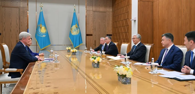 Тоқаев Citi банктің клиенттермен жұмыс жөніндегі бас атқарушы директоры Дэвид Ливингстонмен кездесу