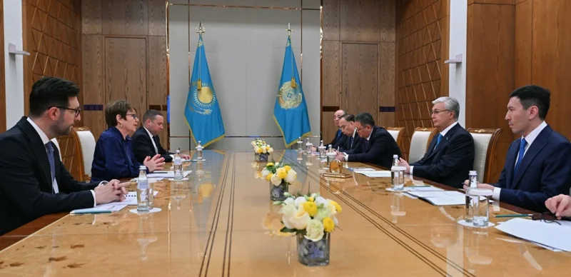 сотрудничество между банком и Казахстаном развивается успешно