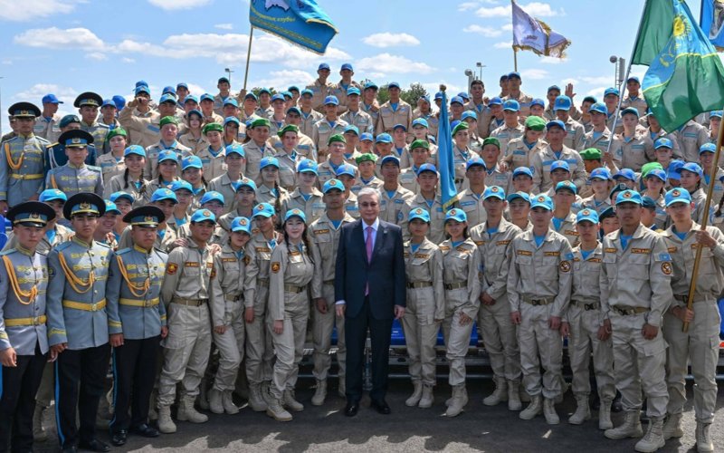 XI военно-патриотический сбор молодежи «Айбын» XI военно-патриотический сбор молодежи «Айбын»