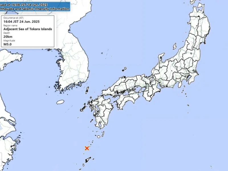 Hundreds of quakes rattle Japan's southwest islands in recent days