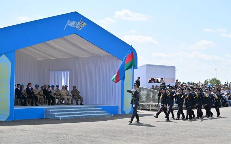 Military service is great honor, Kazakh President Military service is great honor, Kazakh President