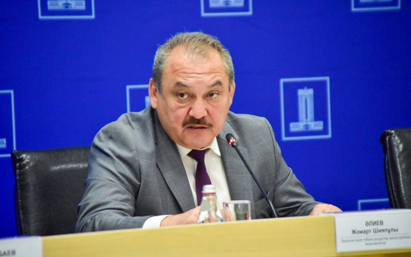 Jomart Álıev Ekologııa vıtse-mınıstri