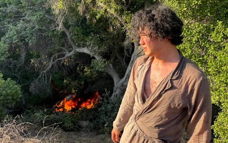 Казахстанский актер спас водителя из горящей машины в США