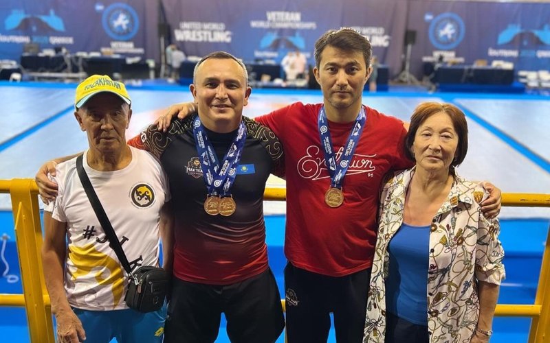 Семья Махметовых на соревнованиях Семья Махметовых на соревнованиях