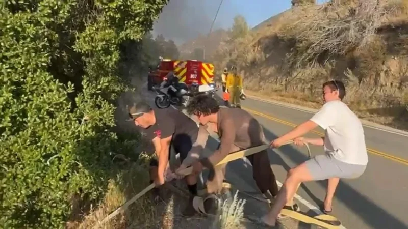 актёры из Казахстана проявили героизм в США