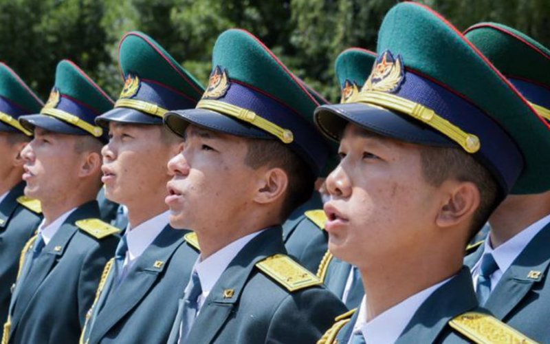 Состоялся выпуск курсантов Пограничной академии КНБ РК курсанты