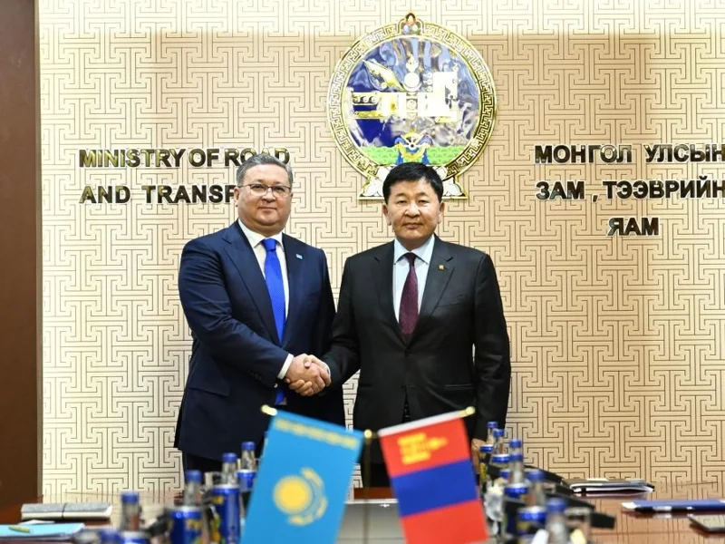 Kazakhstan and Mongolia keen on strengthening transport and logistics cooperation