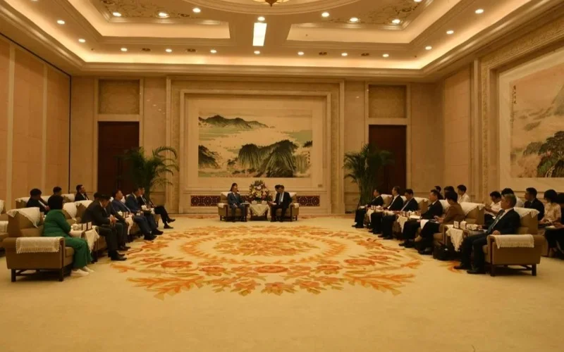 Akim of W Kazakhstan region holds talks with Chairman of People’s Government of Jiangsu Province