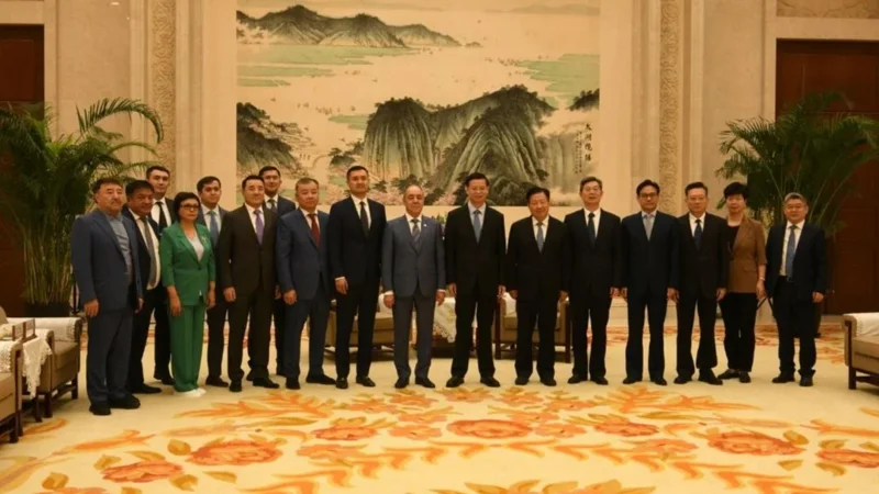 Akim of W Kazakhstan region holds talks with Chairman of People’s Government of Jiangsu Province