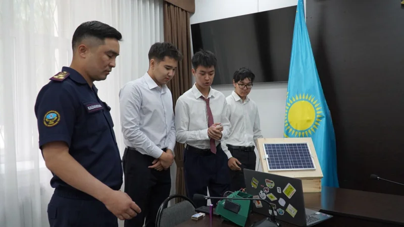 Бороться с лесными пожарами поможет разработка акмолинских школьников