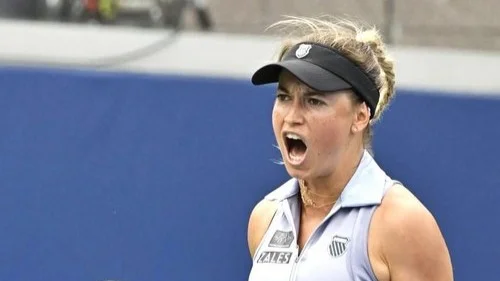 Казахстанская теннисистка 