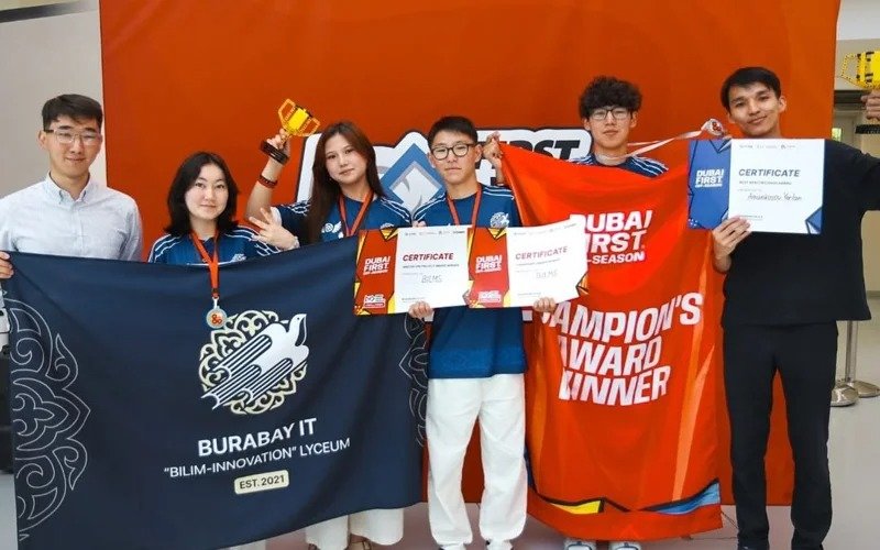 Kazakh students win 2025 Dubai FIRST Off-Season title Kazakh students win 2025 Dubai FIRST Off-Season title