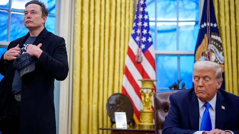 Трамп пен Маск арасындағы саяси жанжал қайта ушықты
