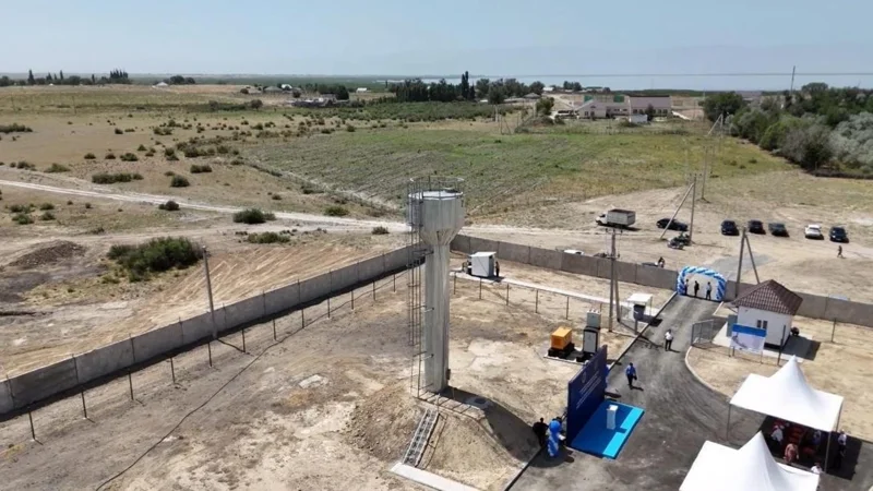 Село в Жамбылской области обеспечили питьевой водой за счет возвращенных активов