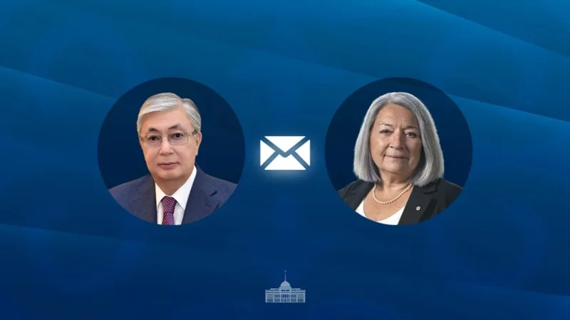 President Tokayev congratulates Canadian Governor General Mary Simon on Canada Day 