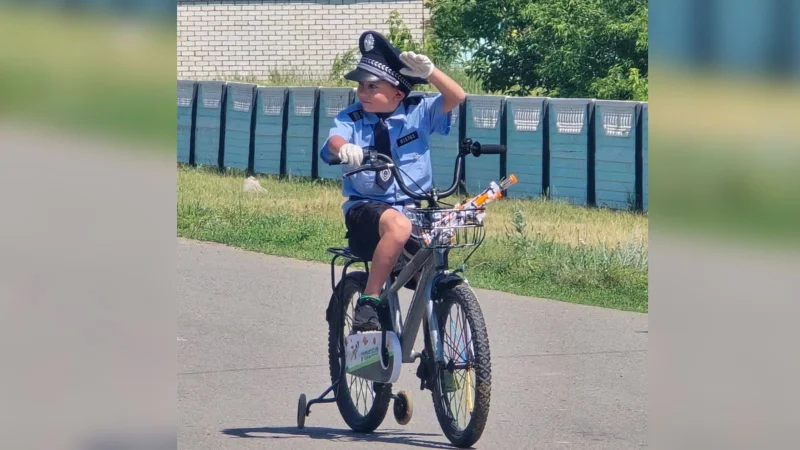 Павлодардағы ауылдардың бірінде тоғыз жасар тәртіп сақшысы тұрады