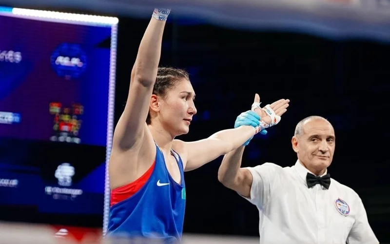 Чемпионка мира из Караганды вышла в следующий раунд Кубка мира по боксу