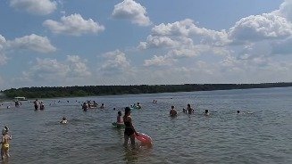 Петропавлдағы жалғыз жағажайда демалушыларға жағдай жасалмаған