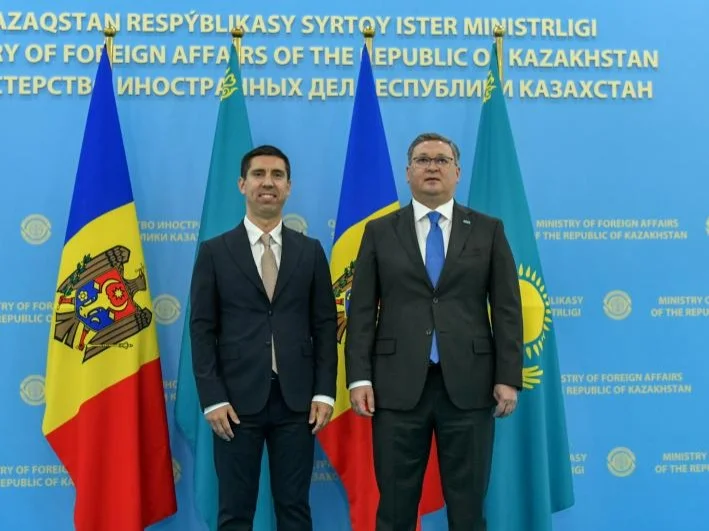 Foreign Ministers of Kazakhstan and Moldova Agree to Deepen Bilateral Partnership