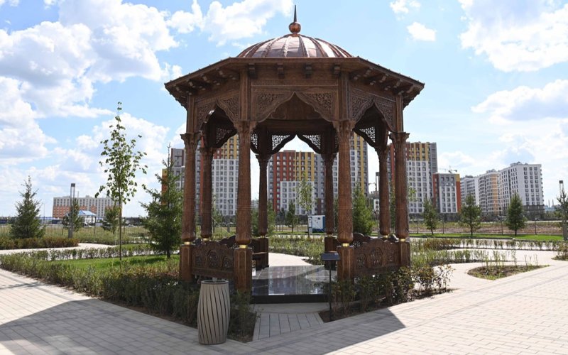 Какими культурными элементами украсили штаб-квартиру СВМДА в Астане