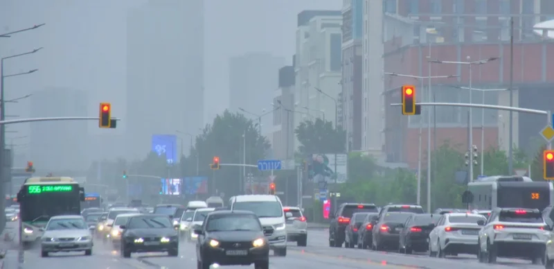 Rain, hail and squall in store for Kazakhstan on Wednesday